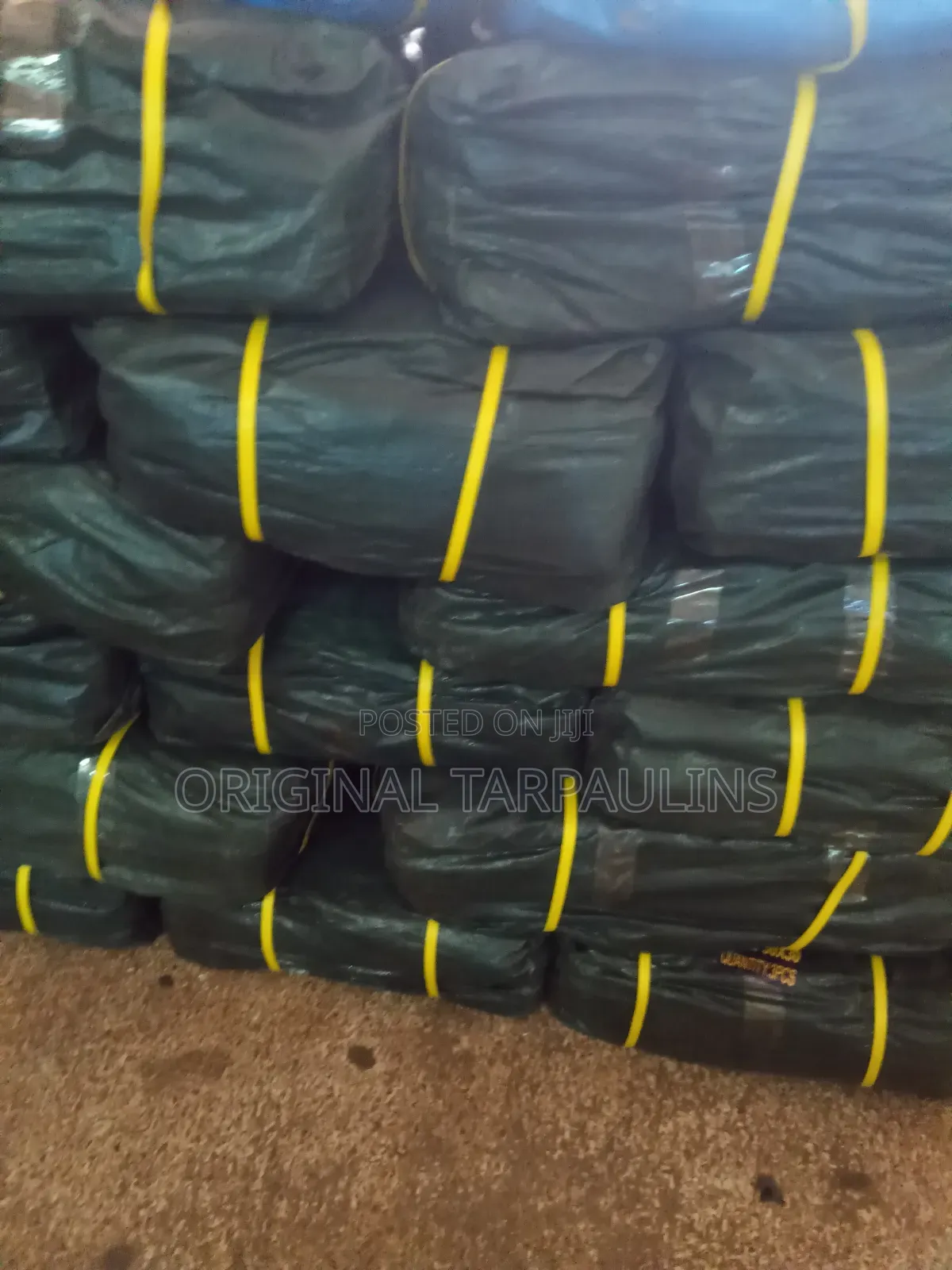Black Heavy Duty Tarpaulins