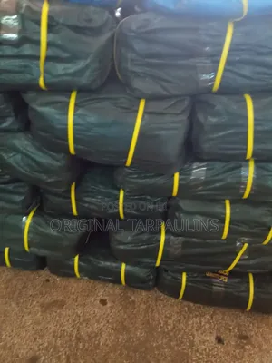 Black Heavy Duty Tarpaulins