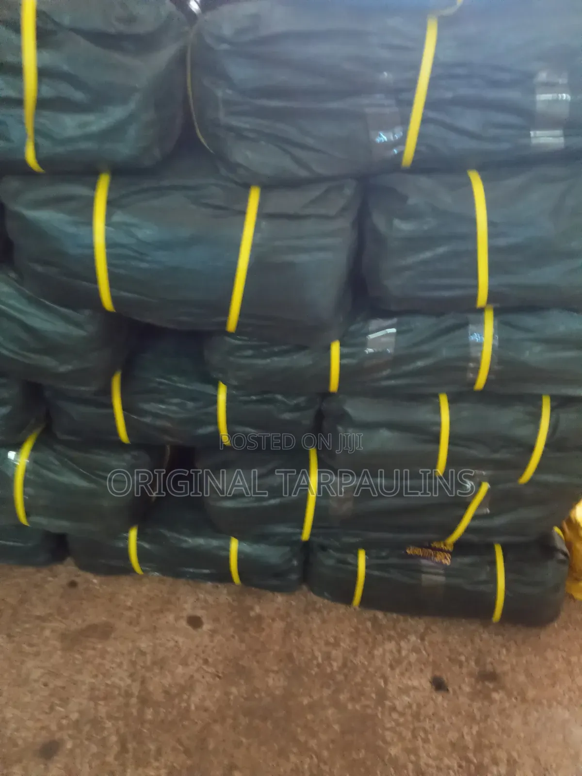 Black Heavy Duty Tarpaulins