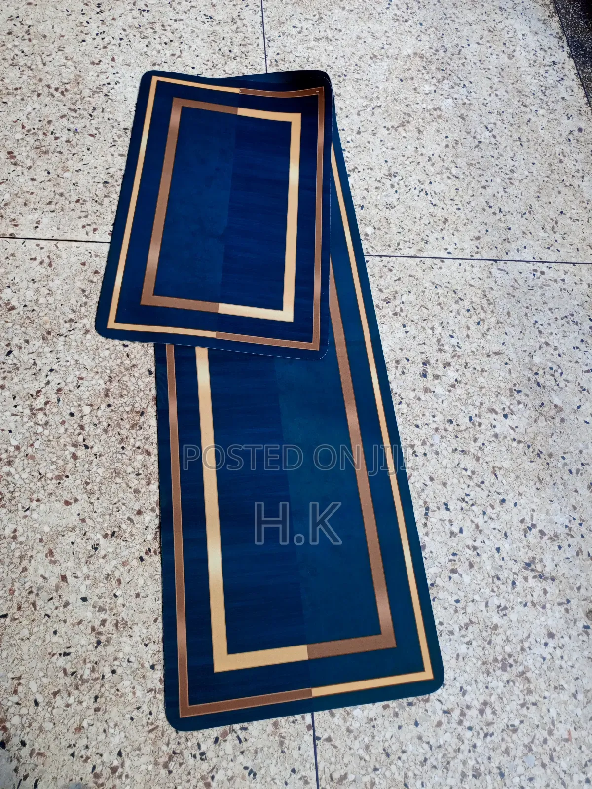 Rubber Kitchen Mat (2pcs)