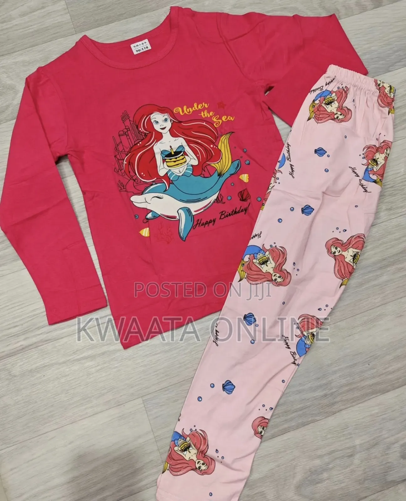 Cotton Full Sleeves Pajama Set For Girls And Boys