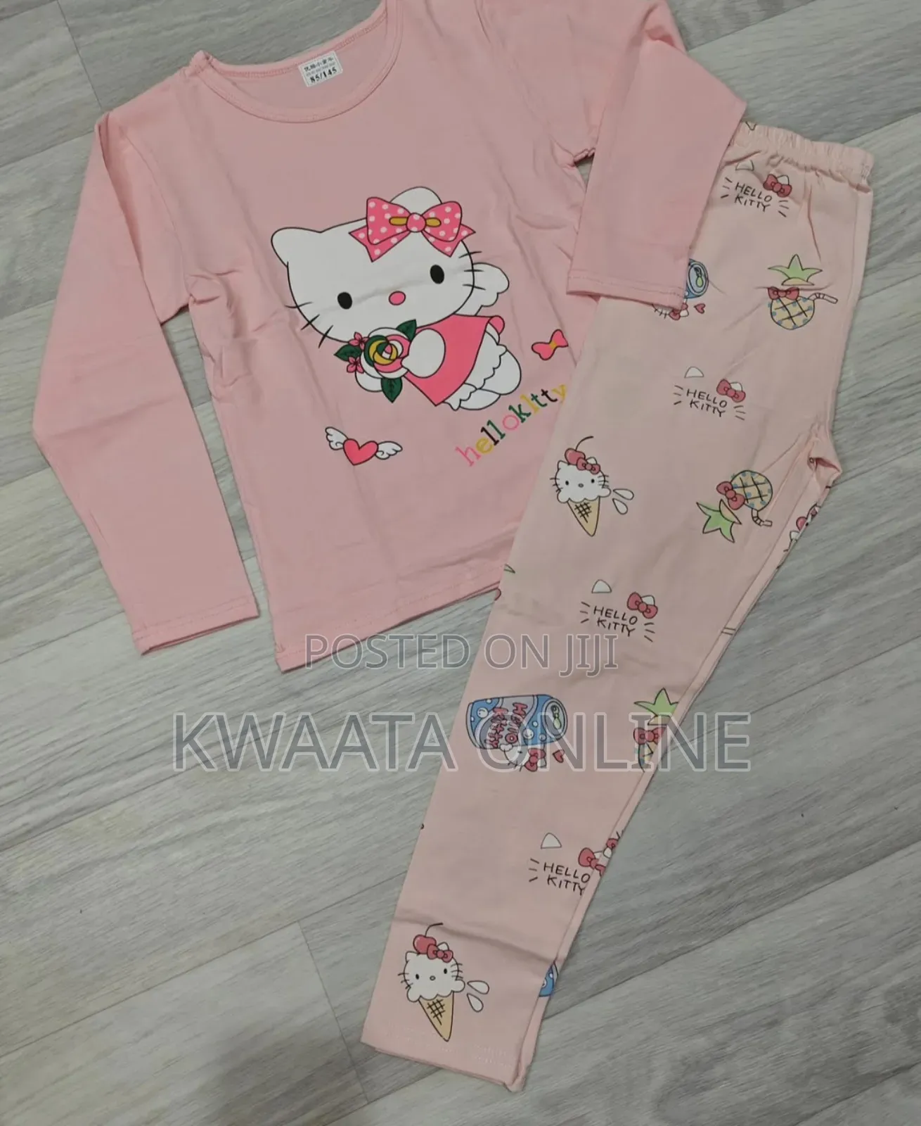 Cotton Full Sleeves Pajama Set For Girls And Boys