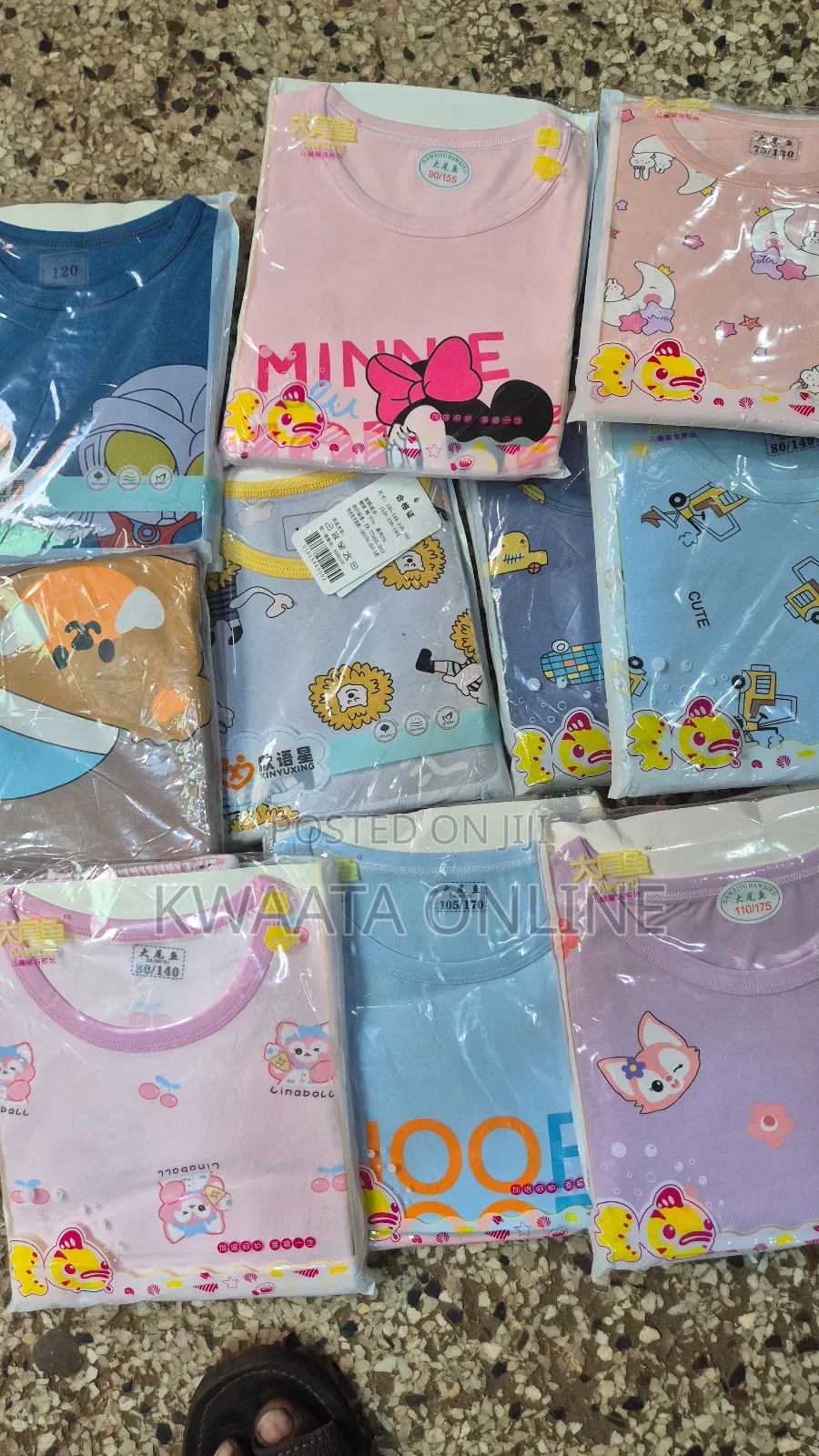 Cotton Full Sleeves Pajama Set For Girls And Boys