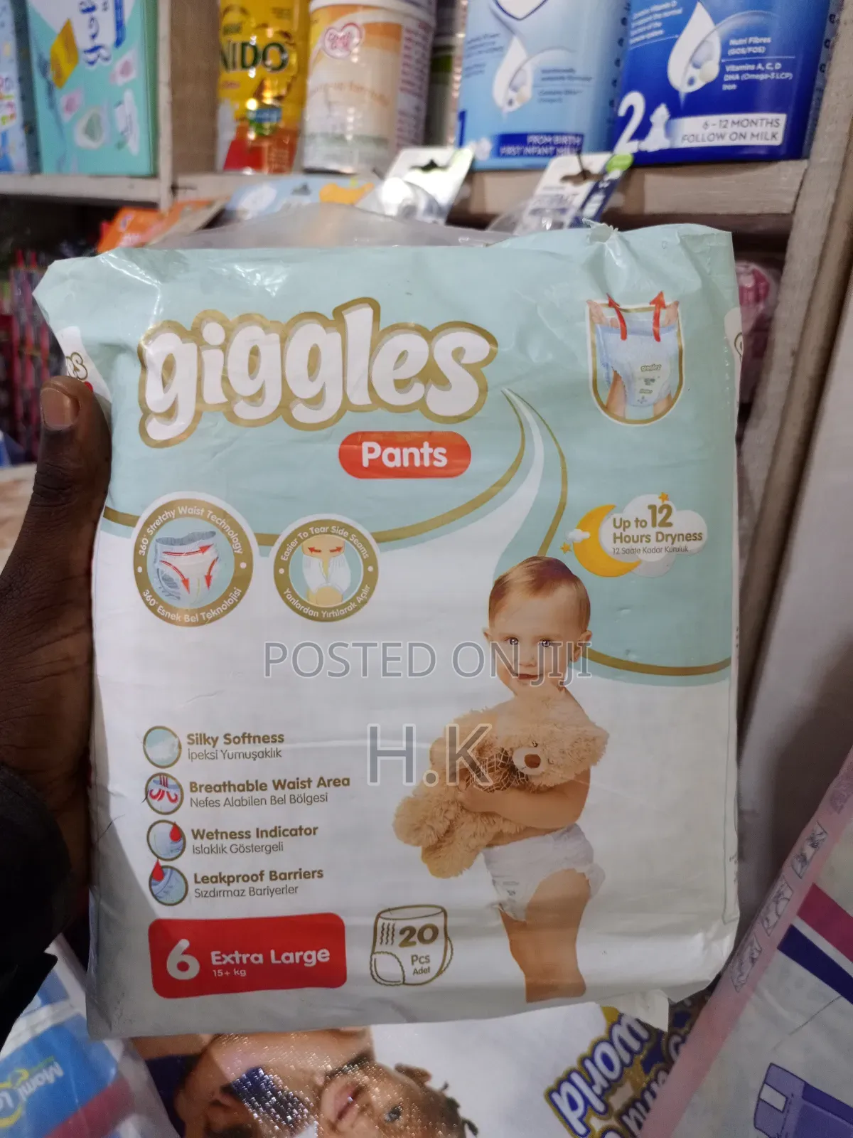 Giggles Pants Baby Diapers