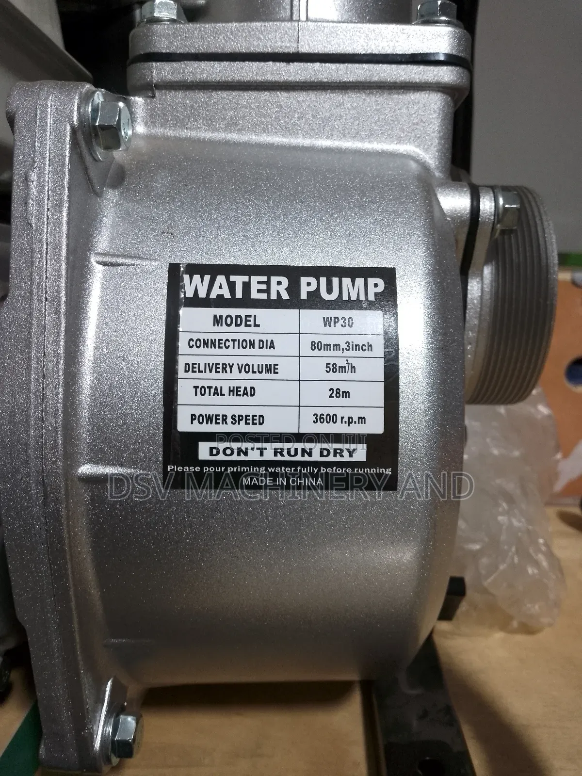 3"/3 Inches Gasoline Water Pump