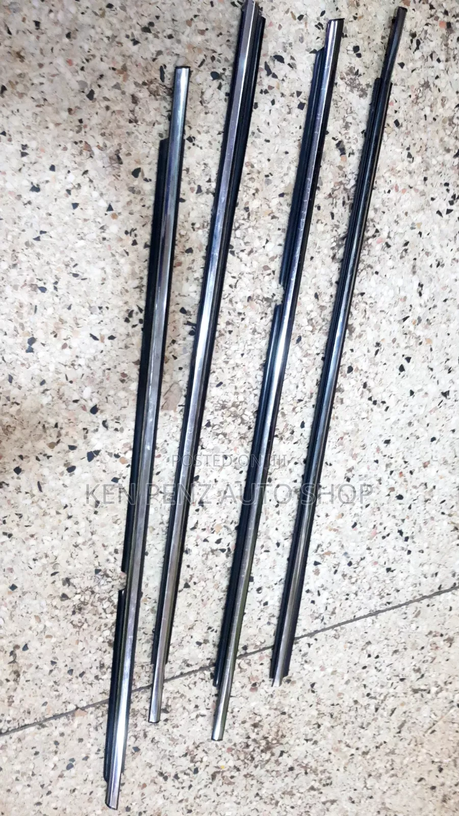 Harrier Kawundo Weather Strips ( Chrome)