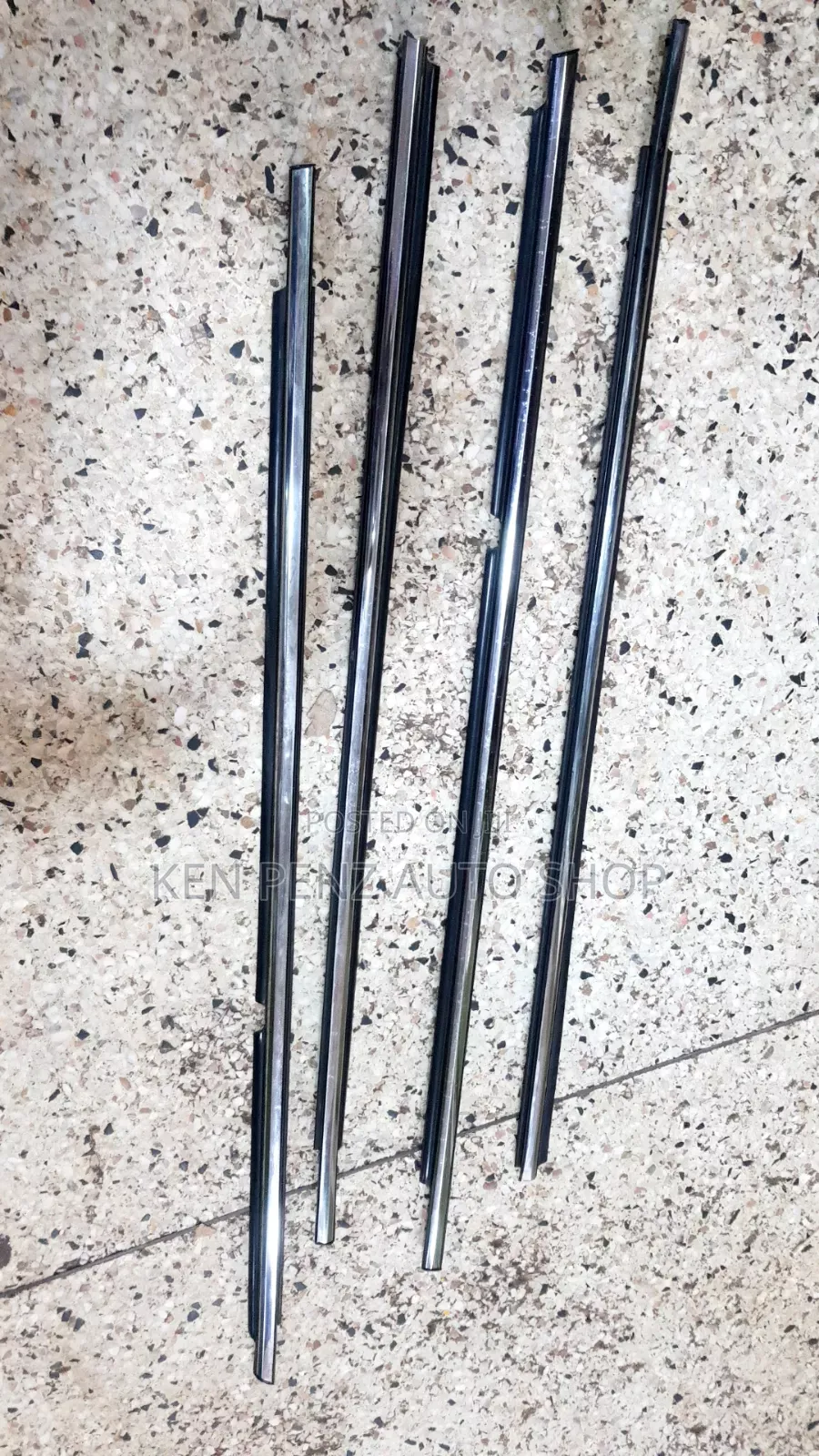 Harrier Kawundo Weather Strips ( Chrome)