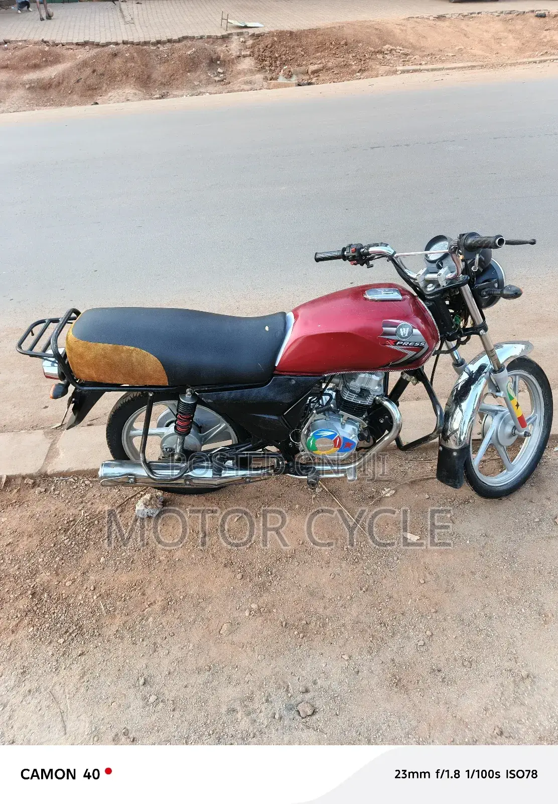 Haojue DH125 2023 Red