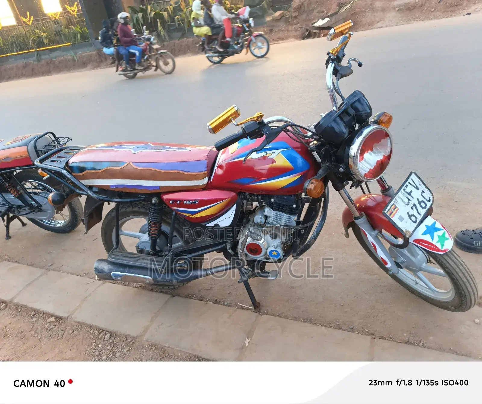 Bajaj CT 110X 2023 Red
