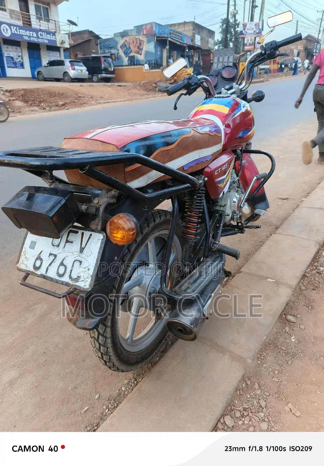 Bajaj CT 110X 2023 Red