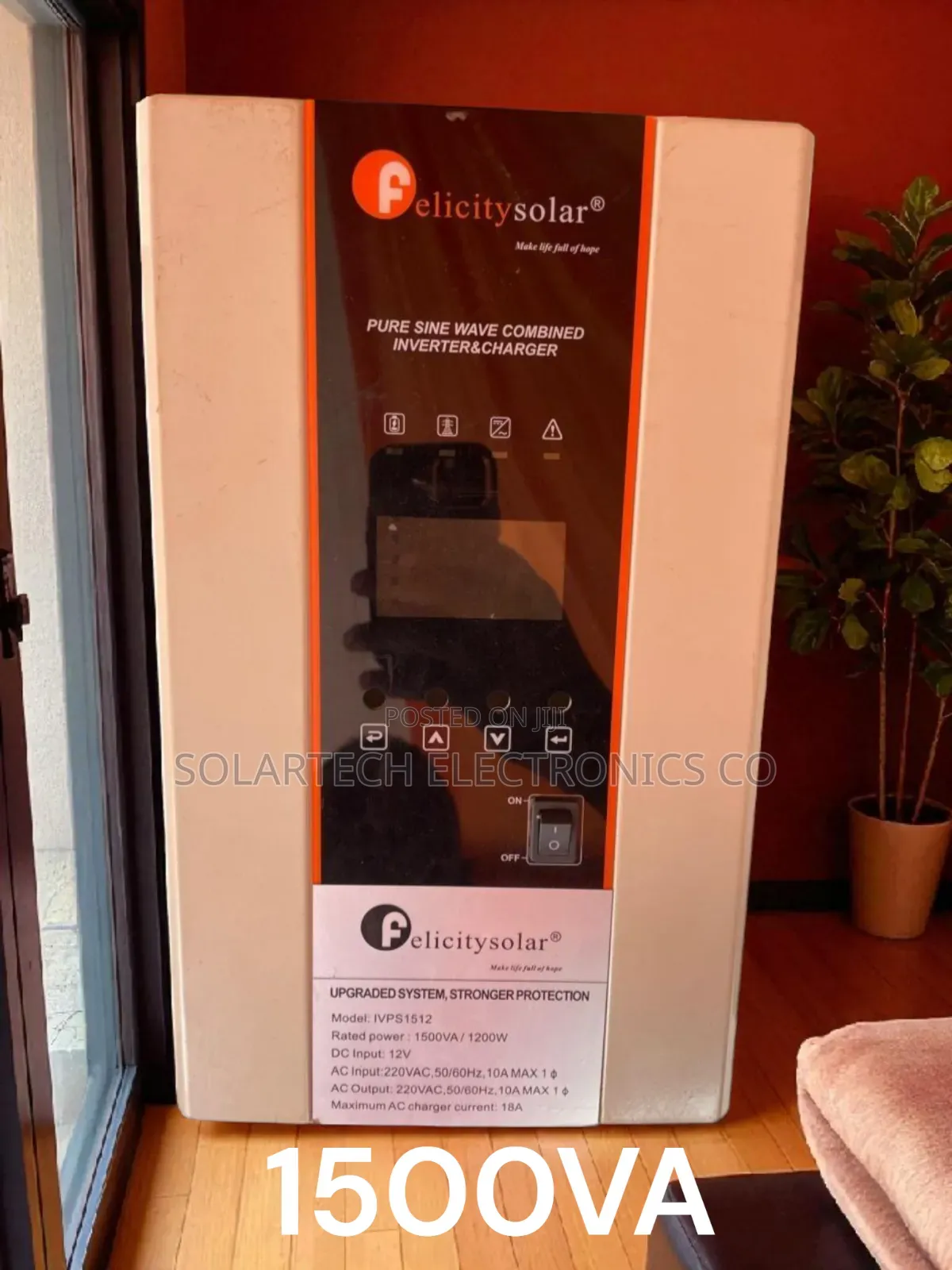Felicity 1.5kva 1200w 12v Inverter - Pure Sine Wave