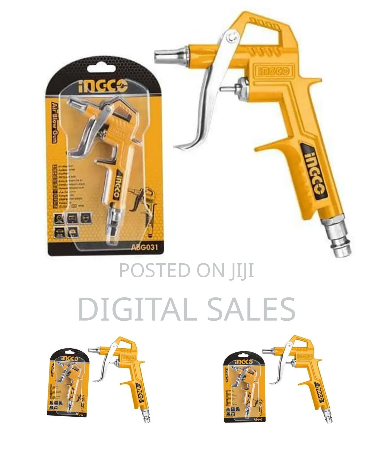 Ingco Air Blow Gun - Orange