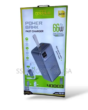 Goldplus 66w Pd Fast Charger Power Bank 40000mah - Type-C