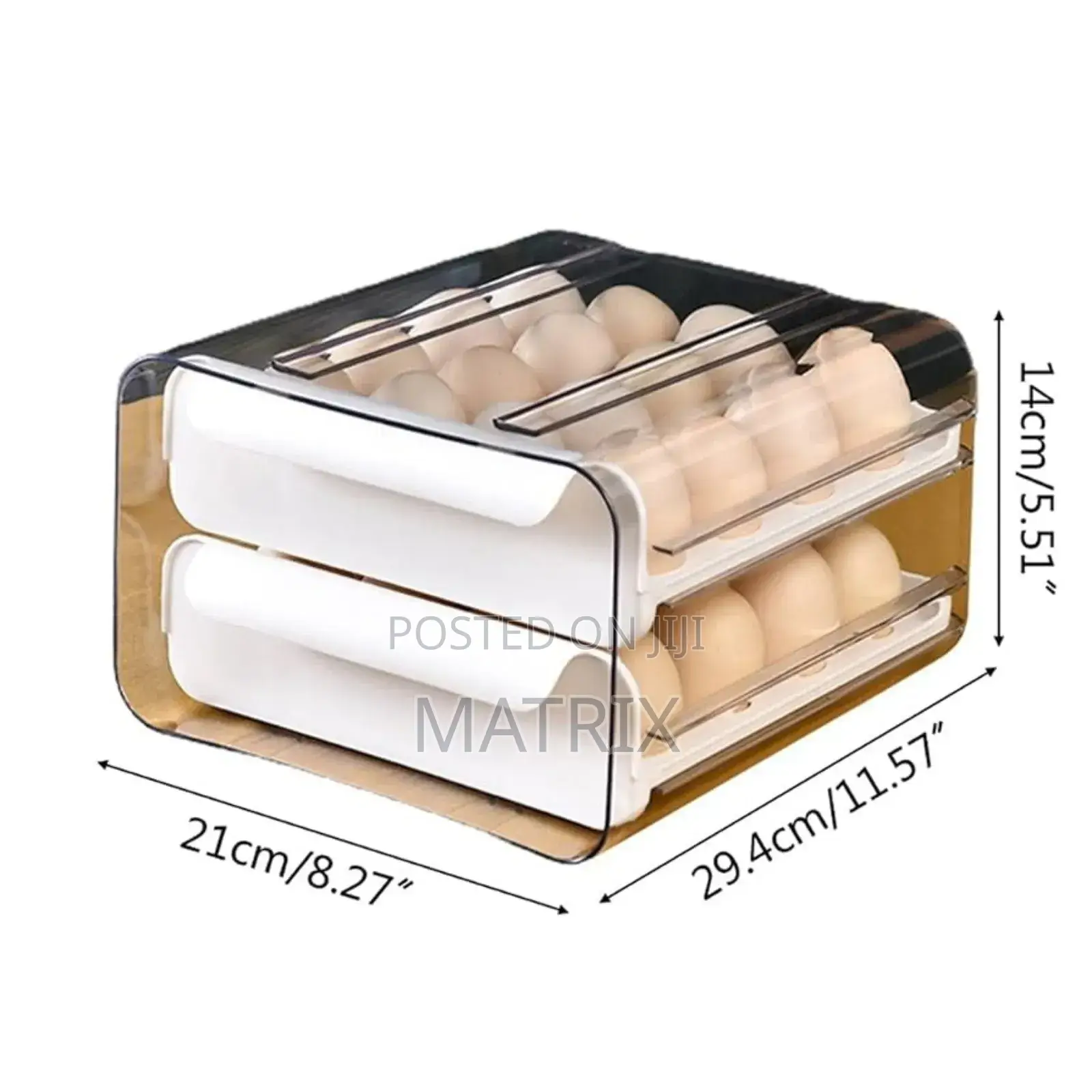 Double Layered Modern Egg Storage