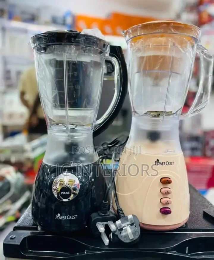 Powercrest Blender With Buttons / Knob