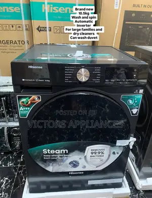 Hisense 10.5kg Frontloader Washing Machine New Model