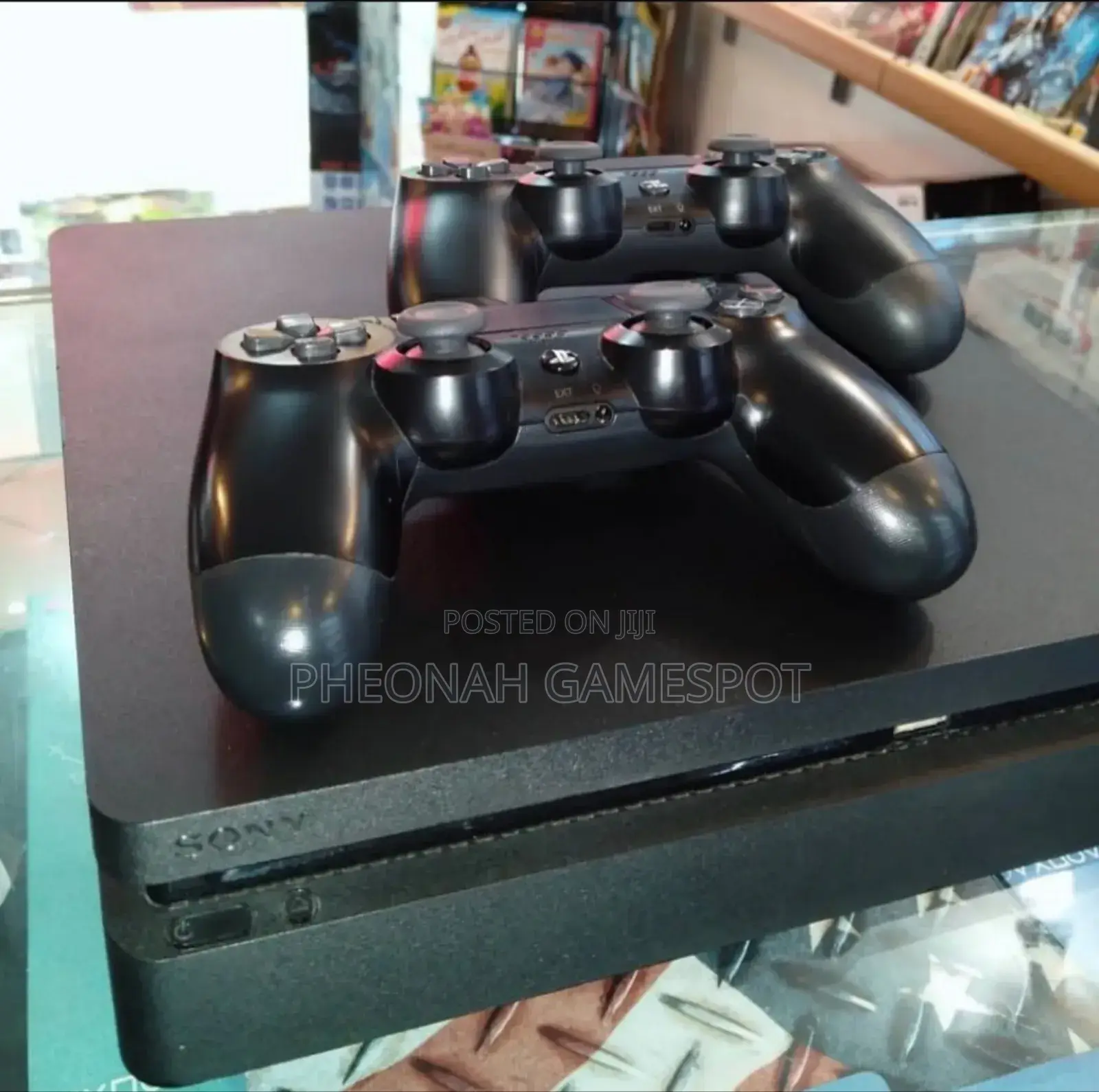 Boredom Is History. This Ps4 Slim Has 2 Game Pads and 12 Games.