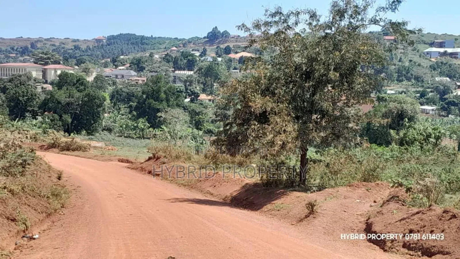 Prime Plots for Sale at Mpigi~Nsamizi Namiryango Hill View Land Estate