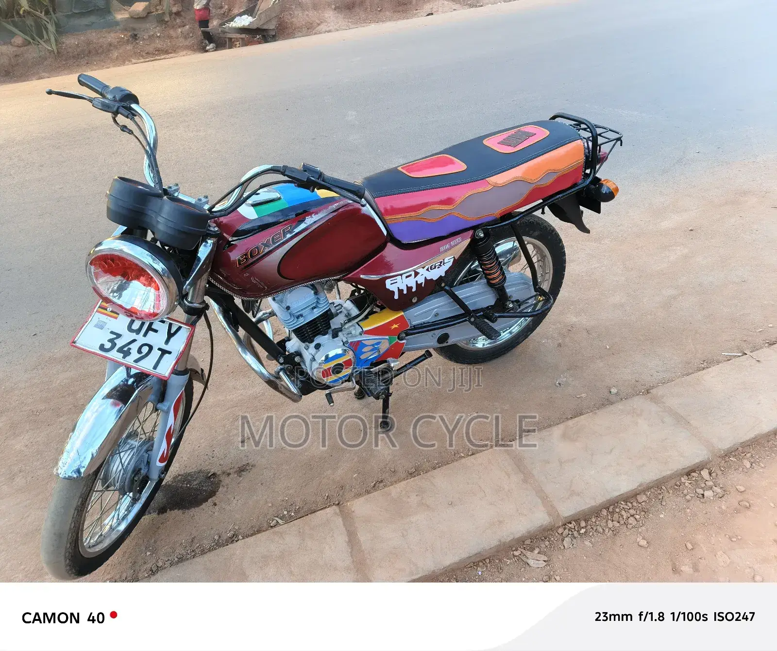 Bajaj Boxer 2024 Red