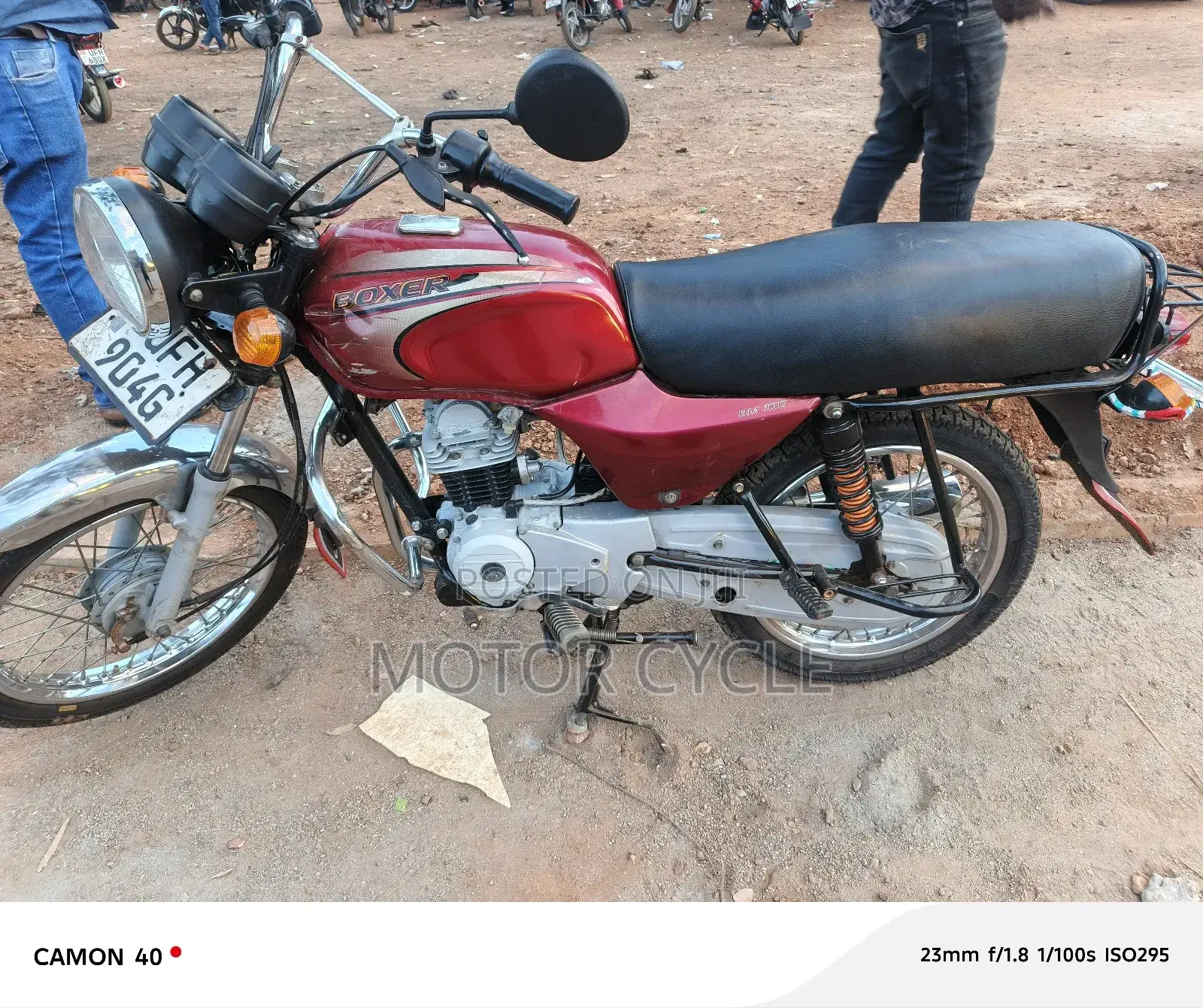 Bajaj Boxer 2022 Red