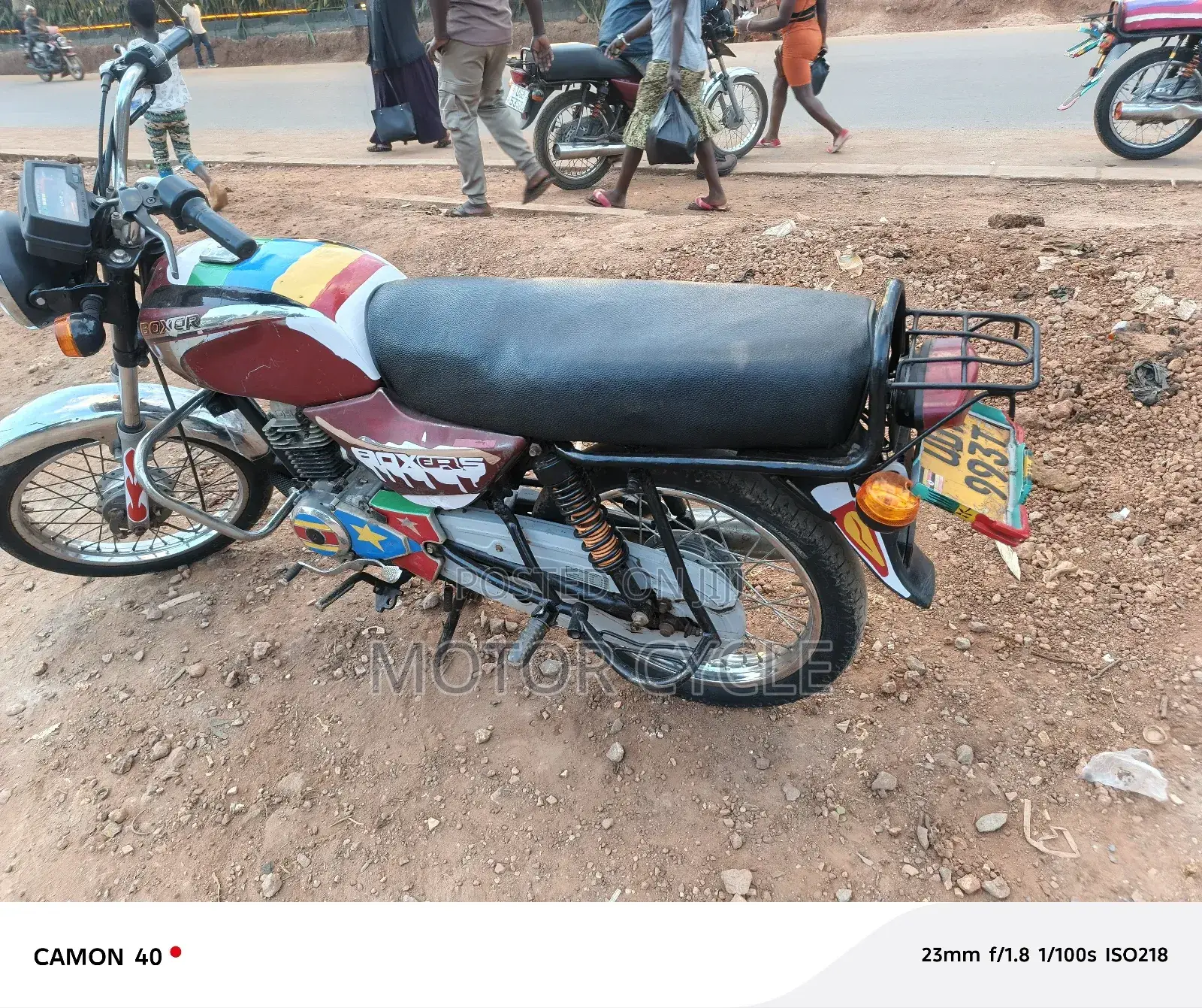 Bajaj Boxer 2016 Black