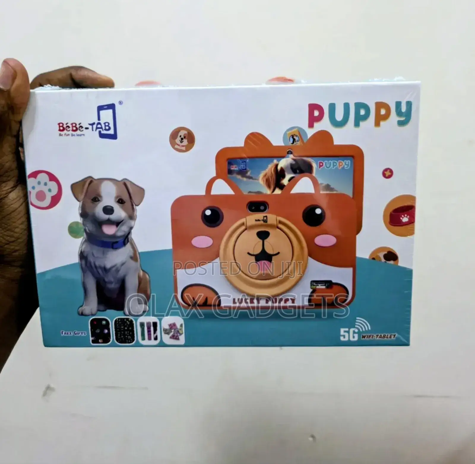 Bebetab Puppy Kids Educational Tablet, 7 Inches Wifi Tablet.