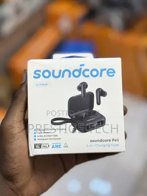 Anker Soundcore P41i Anc Earbuds, Powerbank, Built-in Cable, 192 Hours