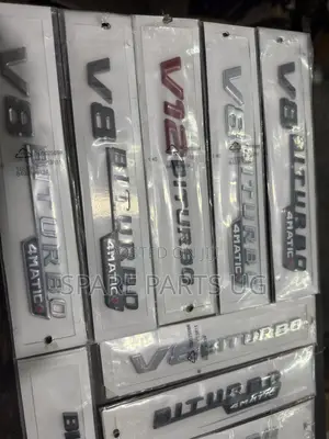 Mercedes Benz V8 , V12 Badges , Emblem