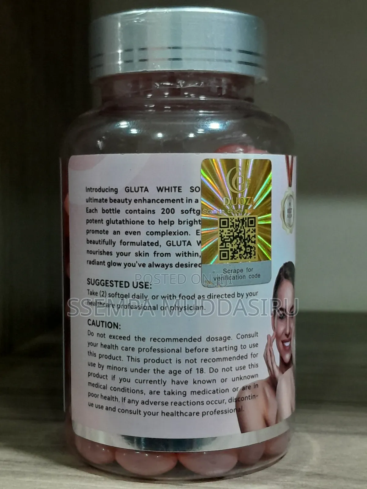 Gluta Blend Skin Whitening Mg 200softgels