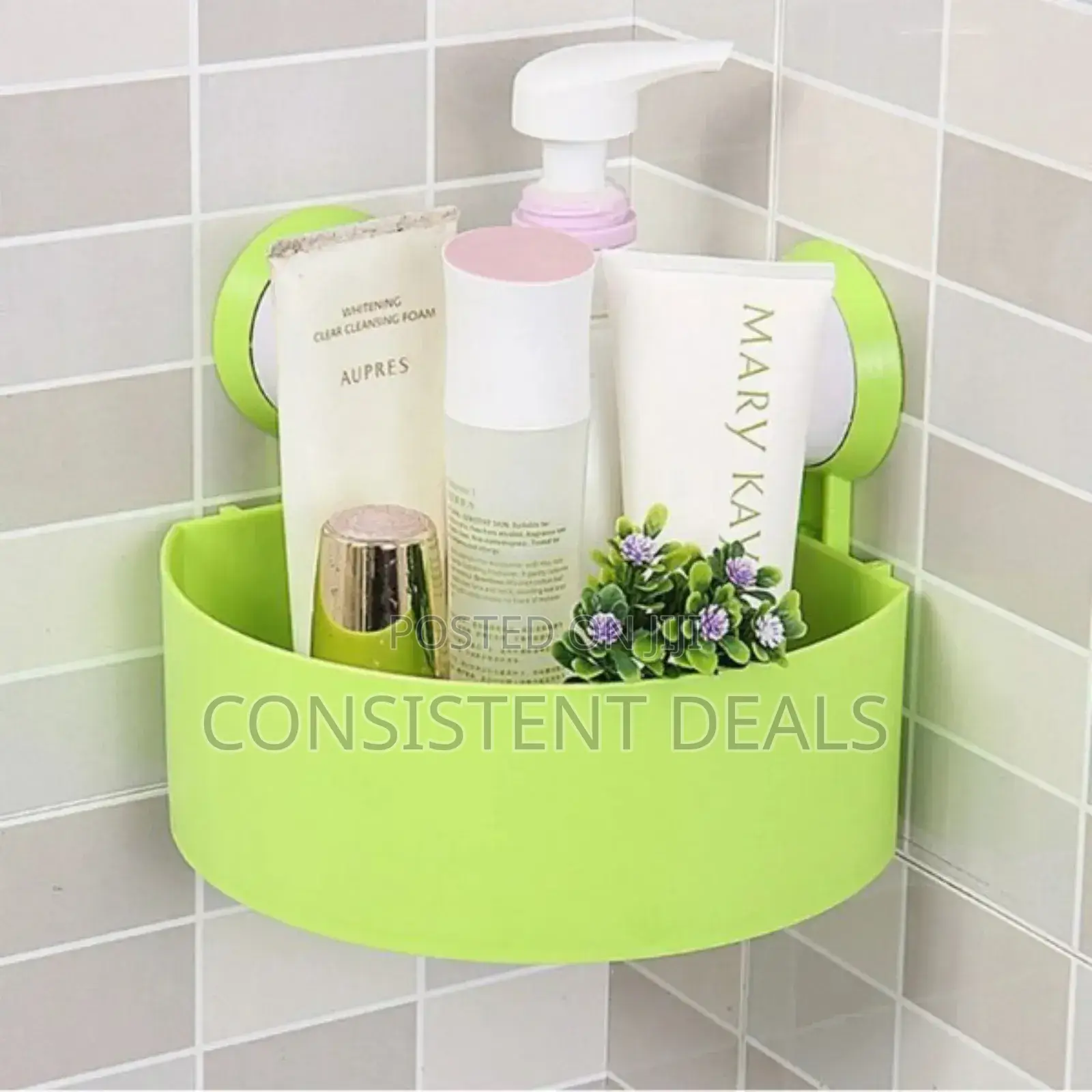 Bathroom Suction Triangle Shelves