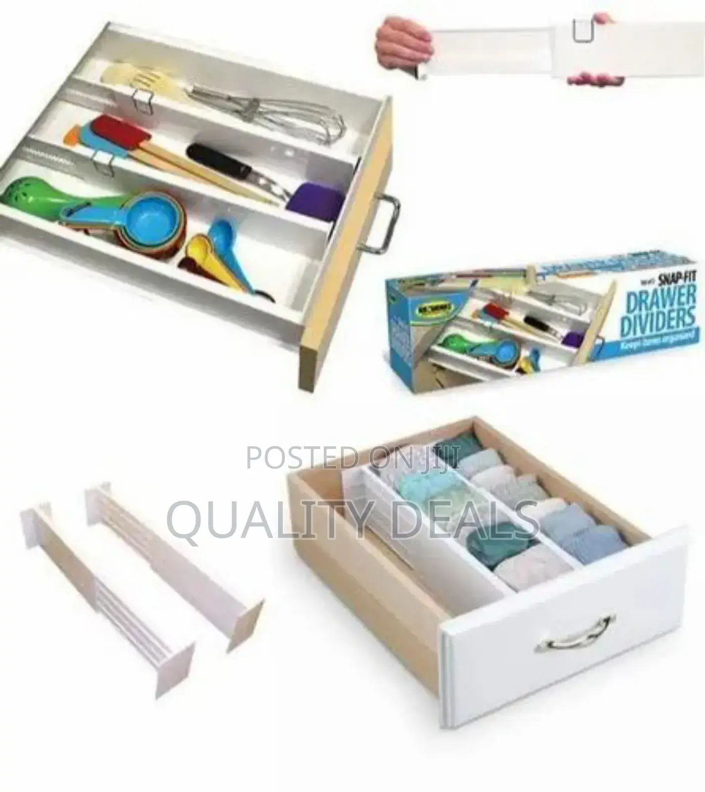 Snap Fit Drawer Dividers