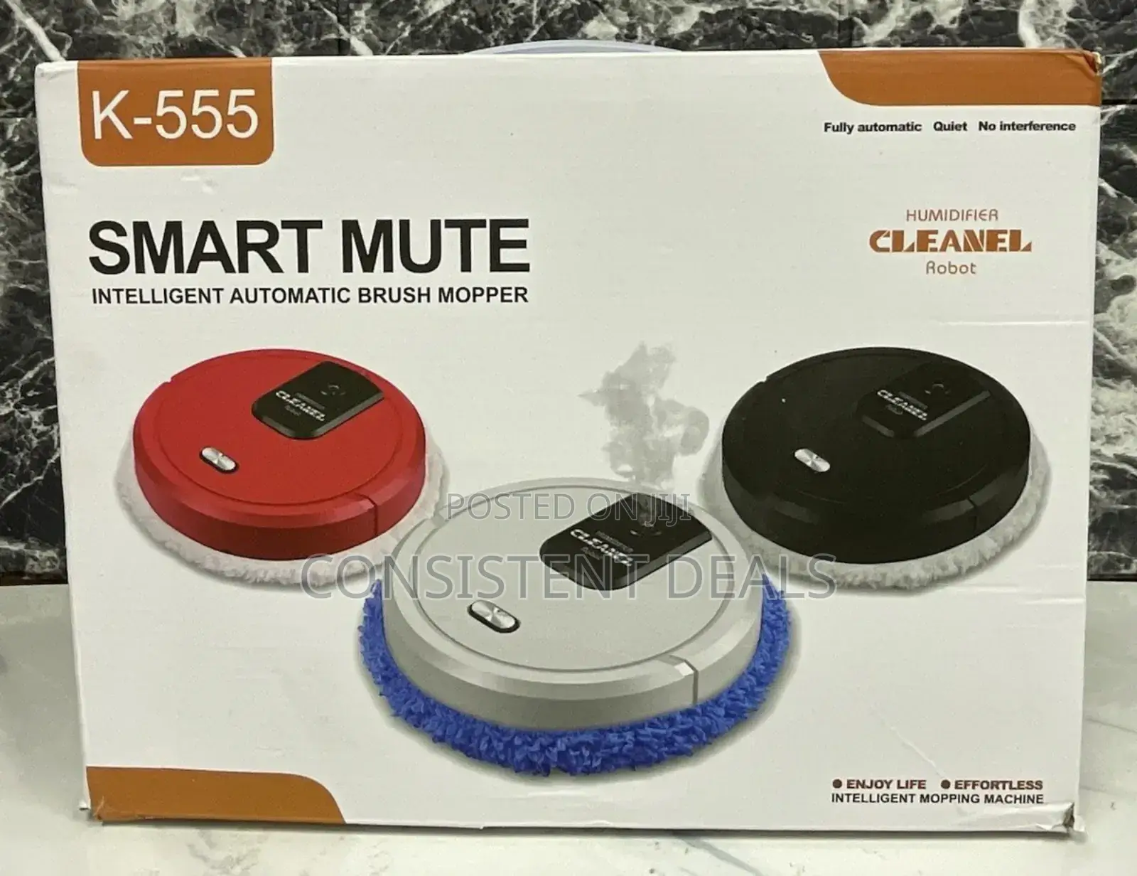 Smart Mute Intelligent Robot Mopper
