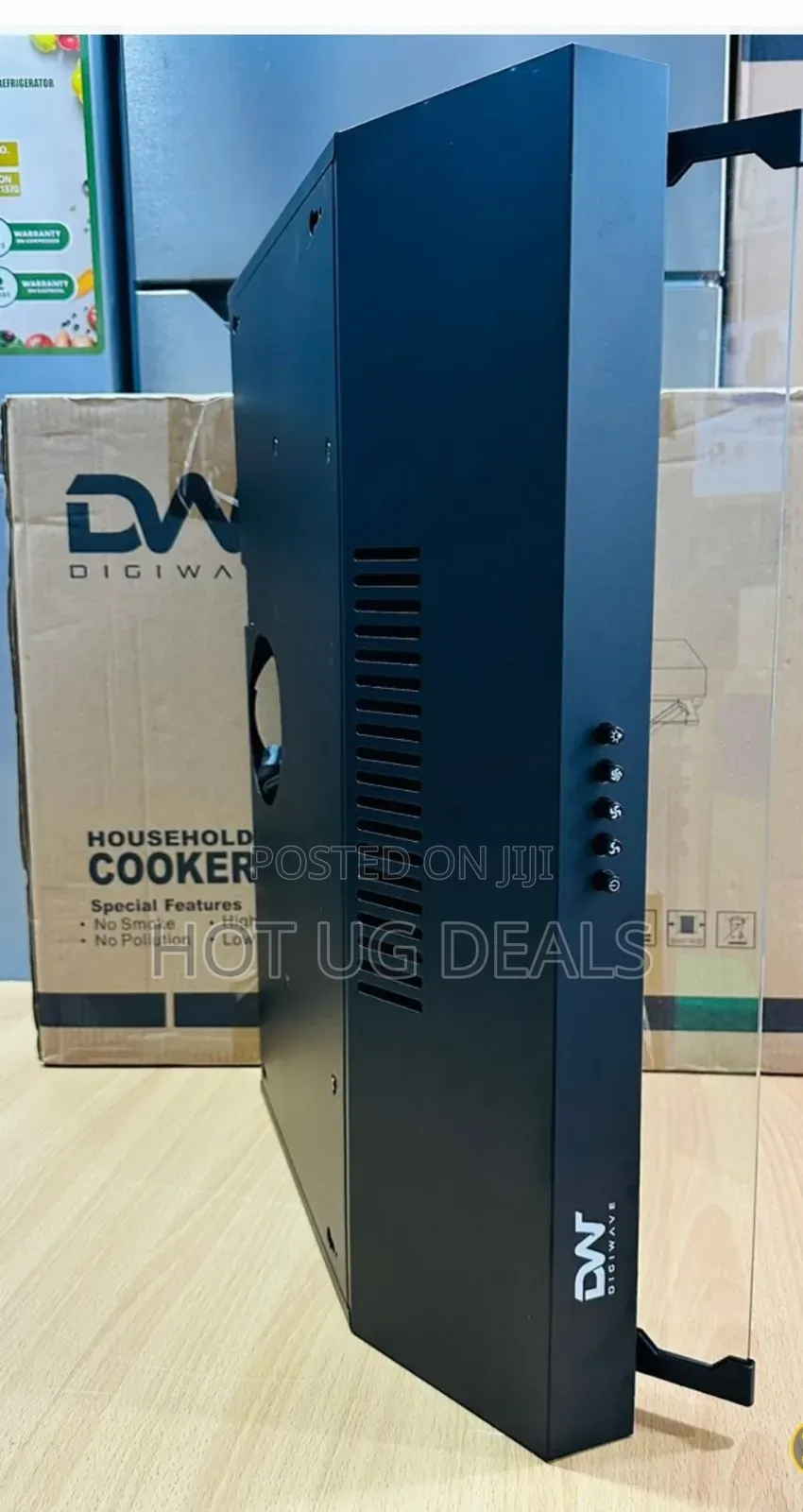 Digiwave 60cm Chimney Hood Extractor - Black