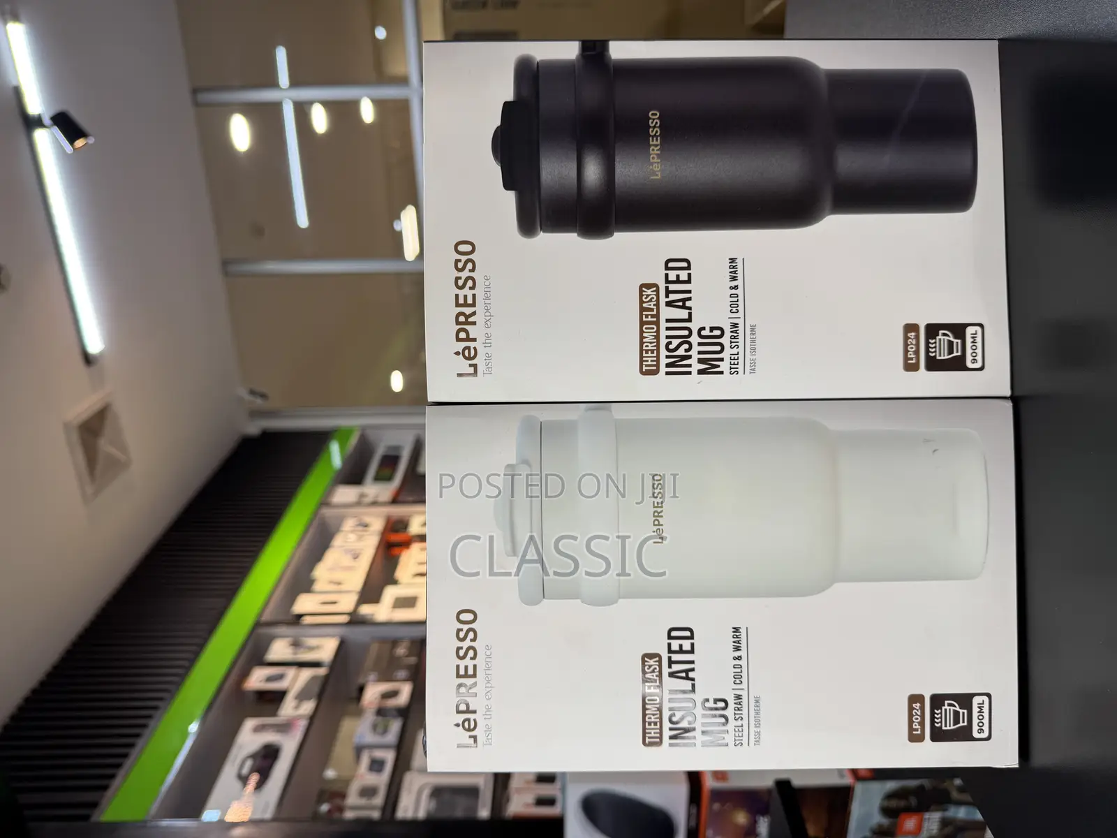 Lepresso Thermo Flask Insulated Mug – 900ml