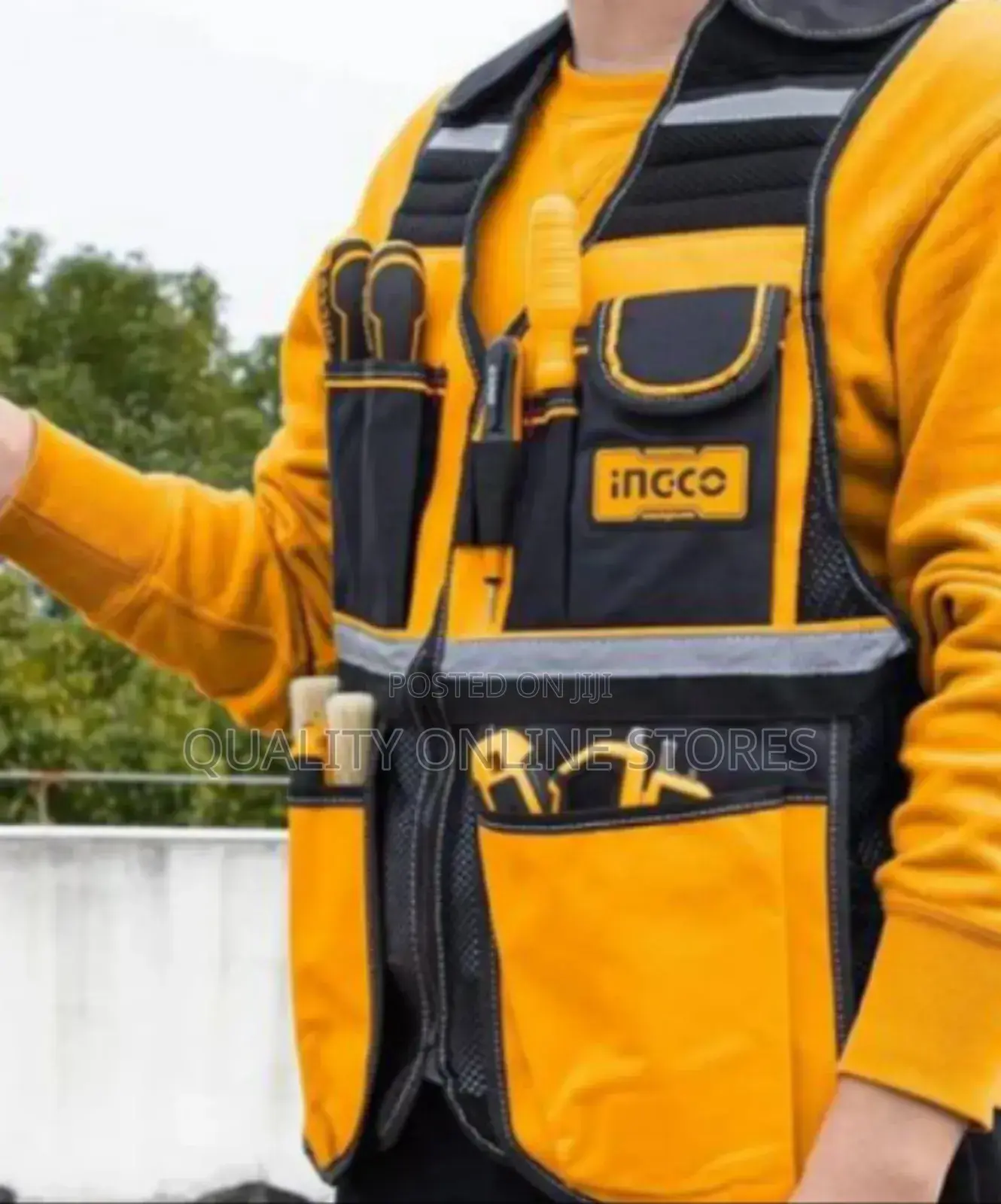 Ingco Tool Vest - Orange