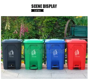 Hdpe Dust Bins Step on 80ltrs