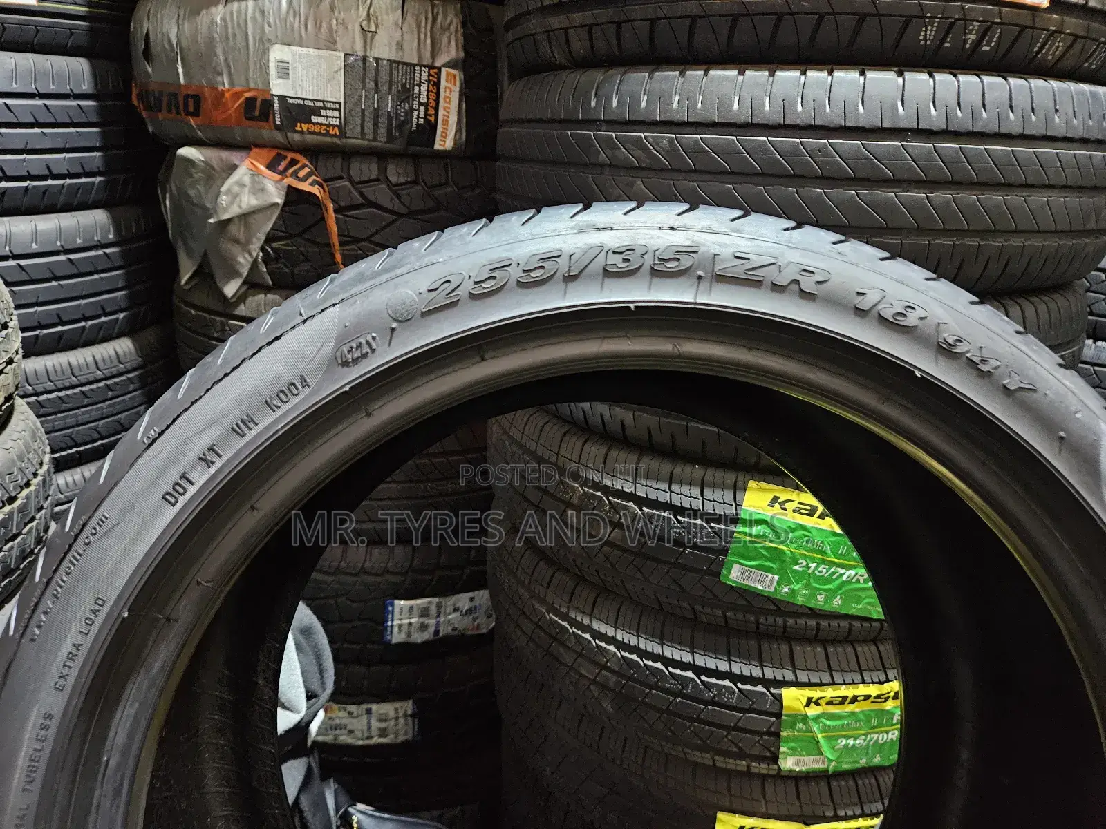 255 35 R18 Pireli Rakuten Strongest Type.