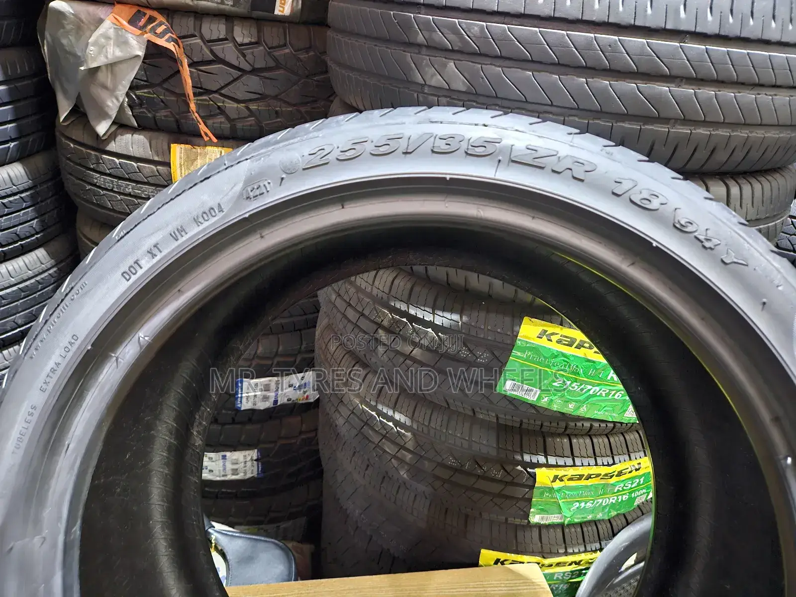 255 35 R18 Pireli Rakuten Strongest Type.