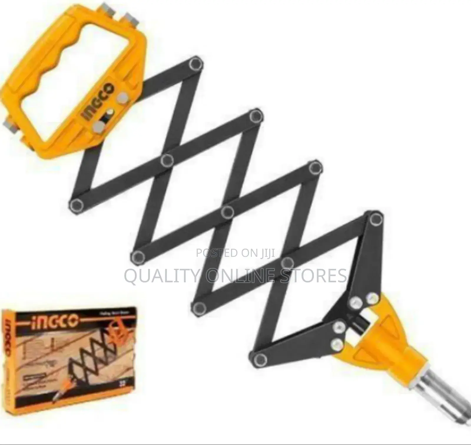 Ingco Folding Hand Riveter 10.5mm - Black
