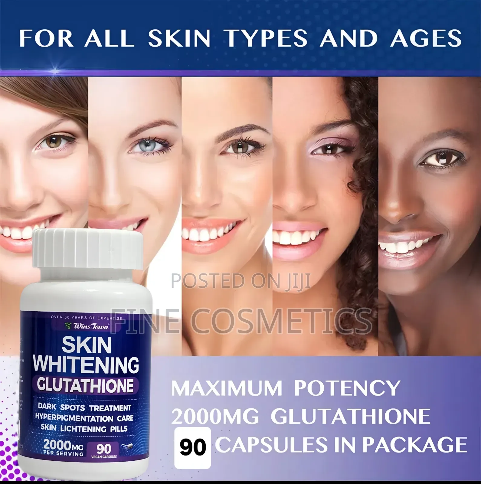 Wholesale Only, Skin Whitening Glutathione Darkspot Lightening Pills