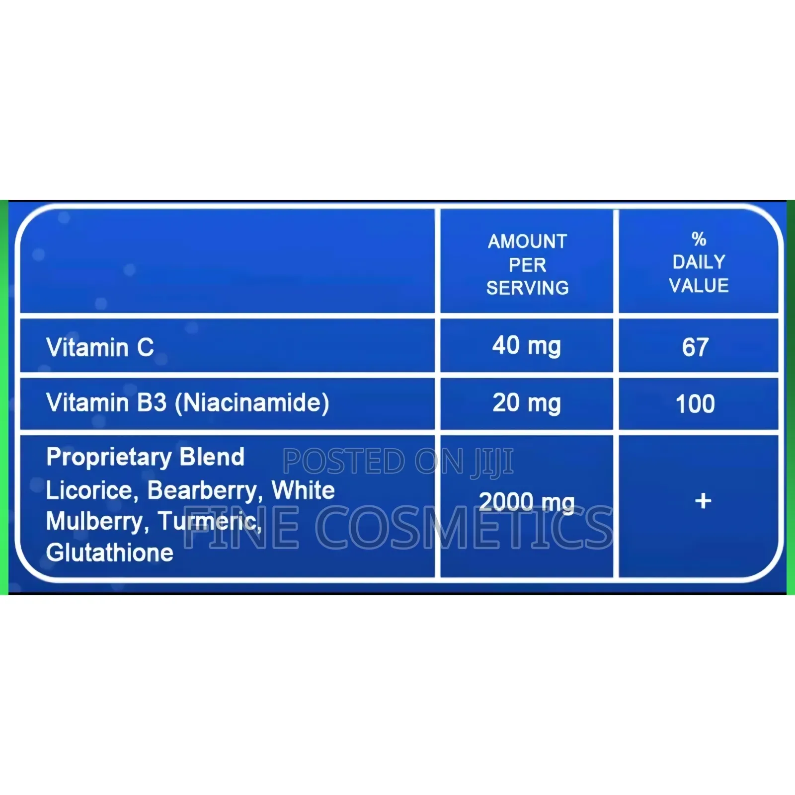 Wholesale Only, Skin Whitening Glutathione Darkspot Lightening Pills