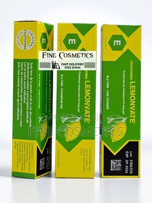 3pieces Original Lemonvate Skin Lightening Dark Spots Cream Tube 30g
