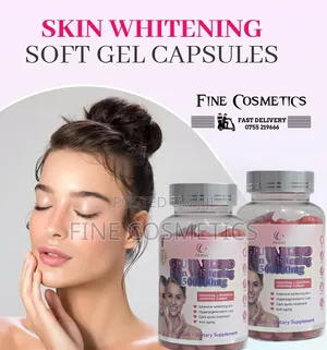 Gluta White Blend Softgels | Skin Whitening Glowing .Mg Caps