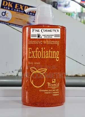 Bismid Intensive Whitening+Exfoliating Vitamin C Body Wash Shower Gel