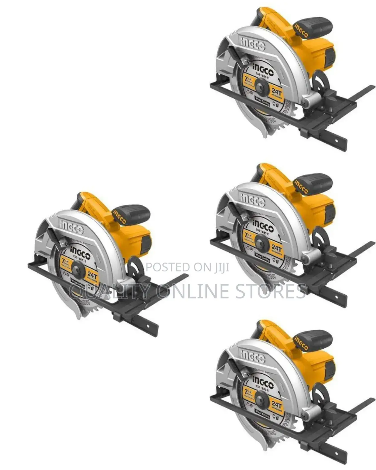 Ingco Circular Saw Voltage:220-240v~50hz - Orange / Black
