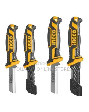 Ingco Cable Stripping Knife_ Black