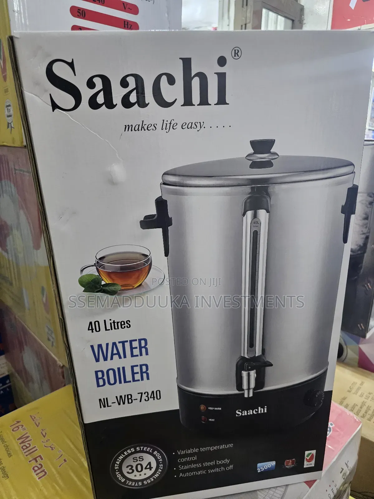 Saachi 40 Litres Electric Water Boiler