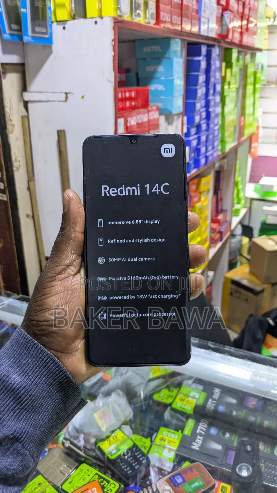 New Xiaomi Redmi 14C 256 GB Black