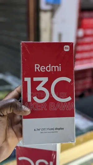 New Xiaomi Redmi 13C 256 GB Black