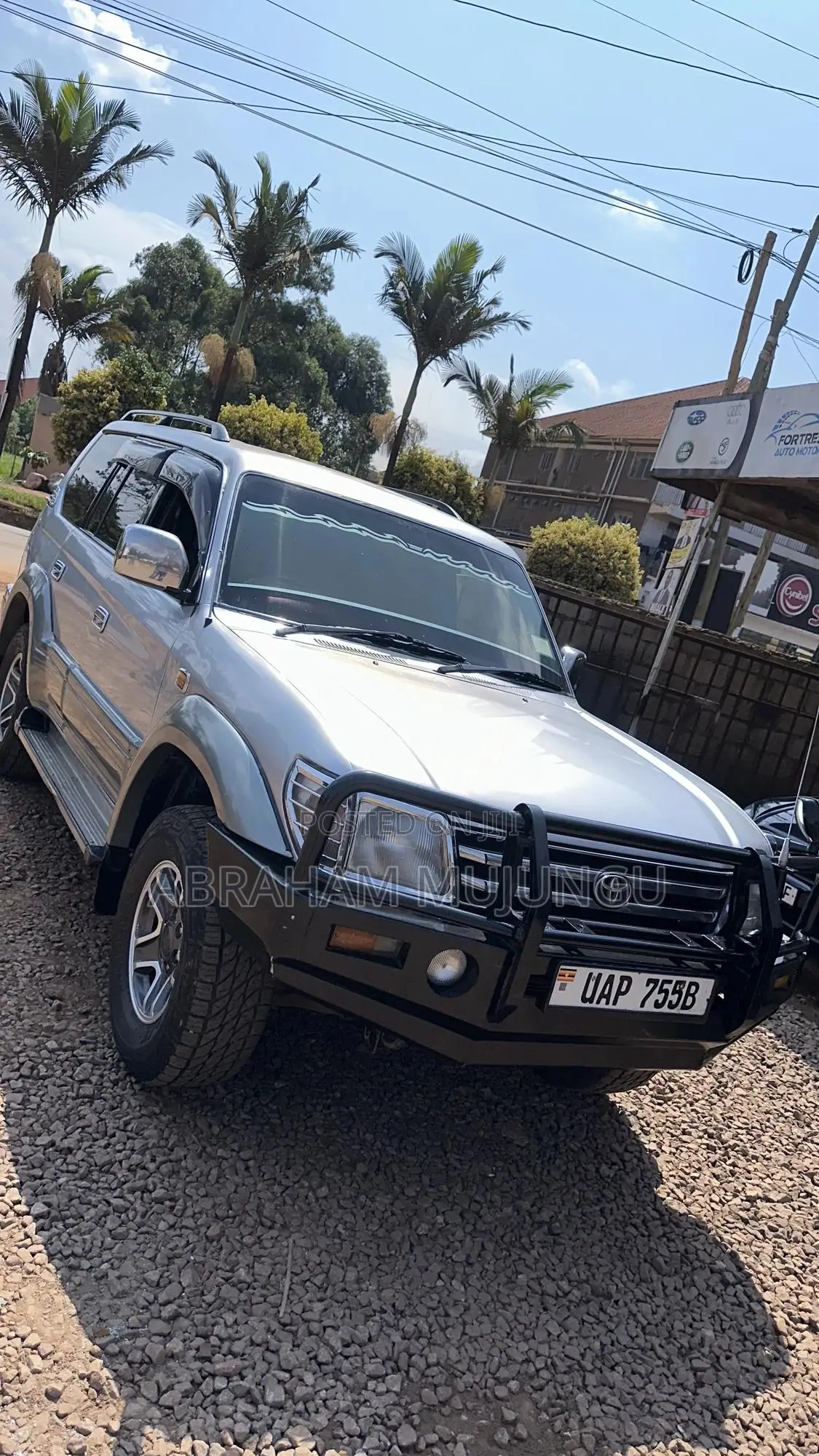 Toyota Land Cruiser Prado 1998 Silver